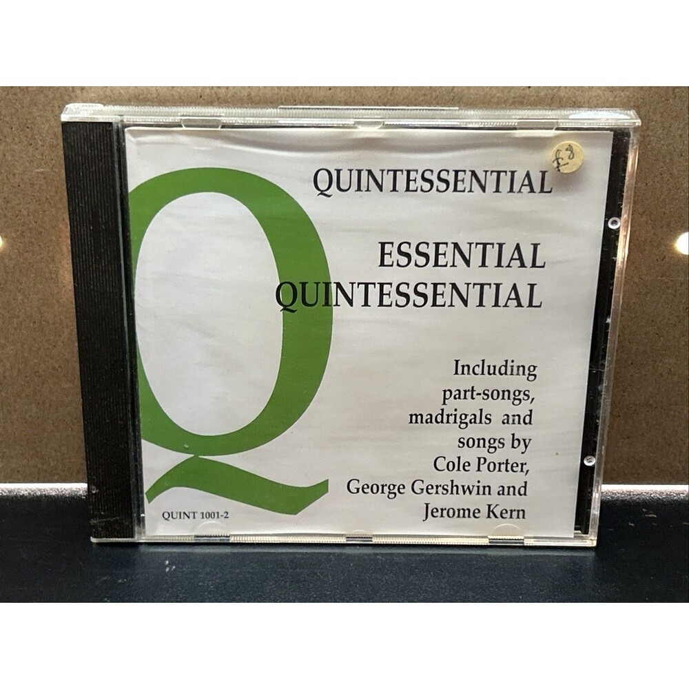 Essential Quintessential CD 1993 -Cole Porter, George Gershwin, Jerome Kern RARE